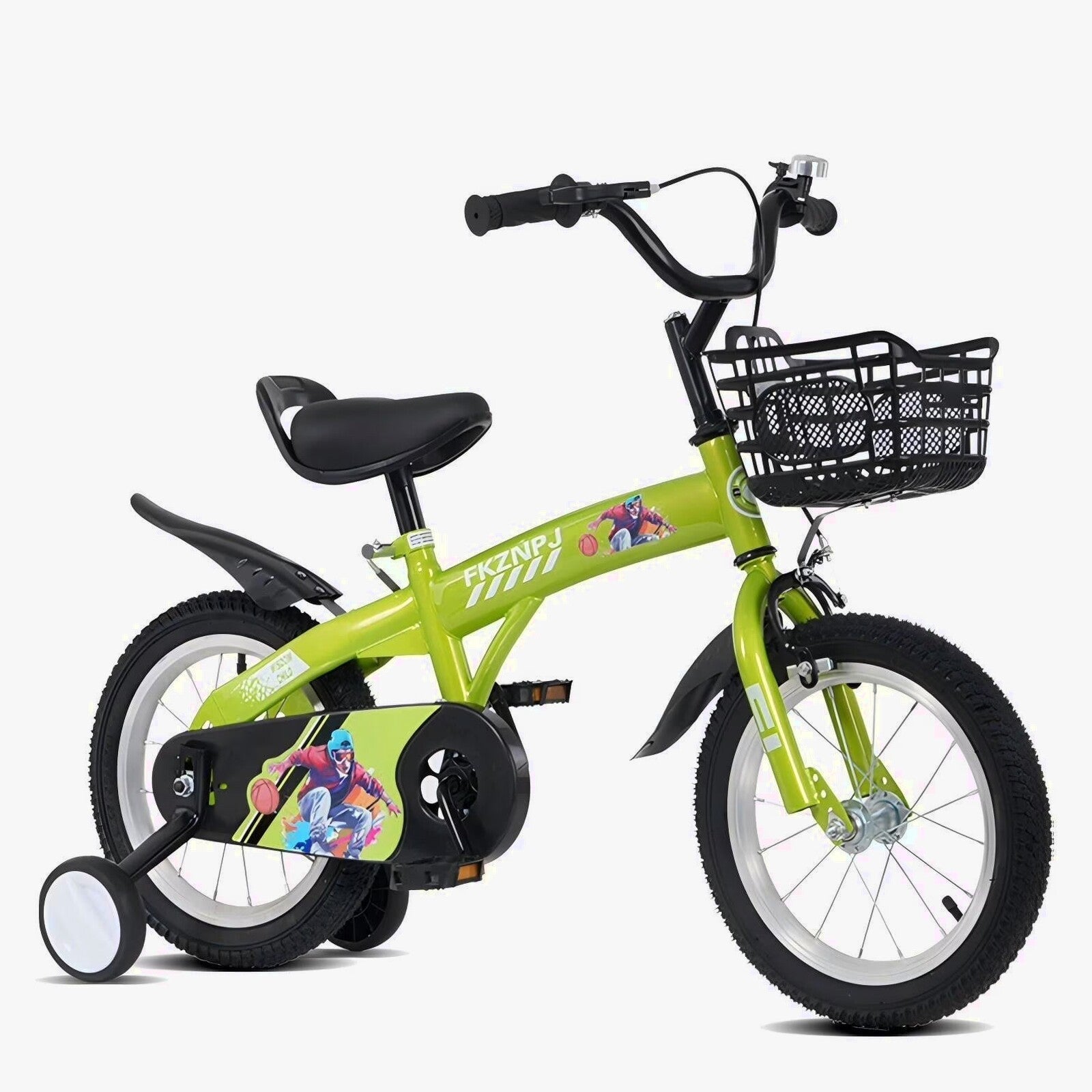 Baprem Girls' Bicycle, 18 Inch, Pink - Single Speed