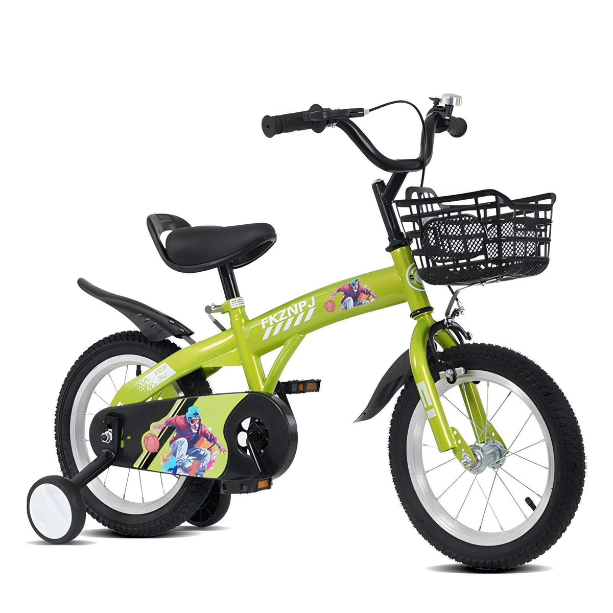 Baprem Girls' Bicycle, 18 Inch, Pink - Single Speed