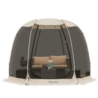 Alvantor Screen Room House 10x10 With 6 Mesh Walls