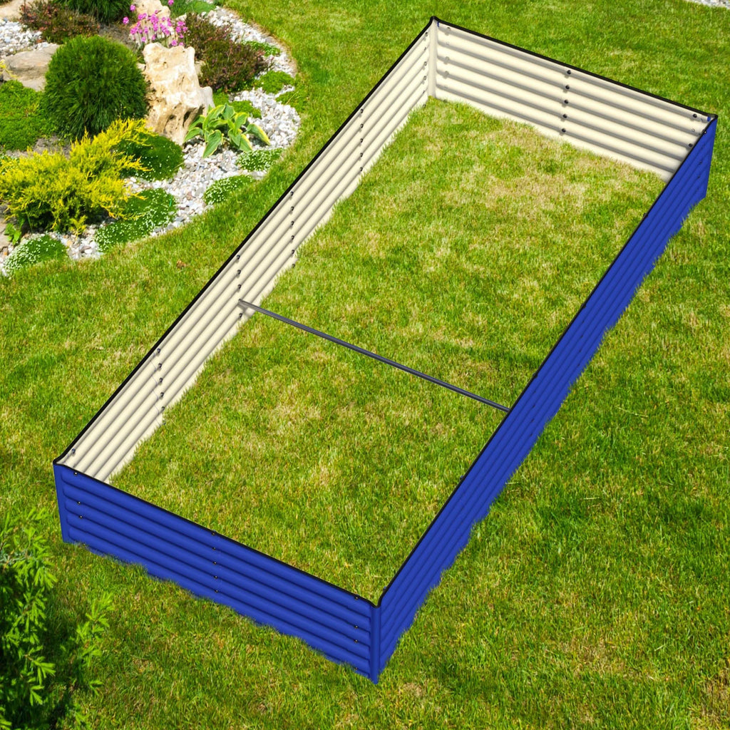 Olle Gardens Rectangle Raised Garden Bed, 17 in Tall