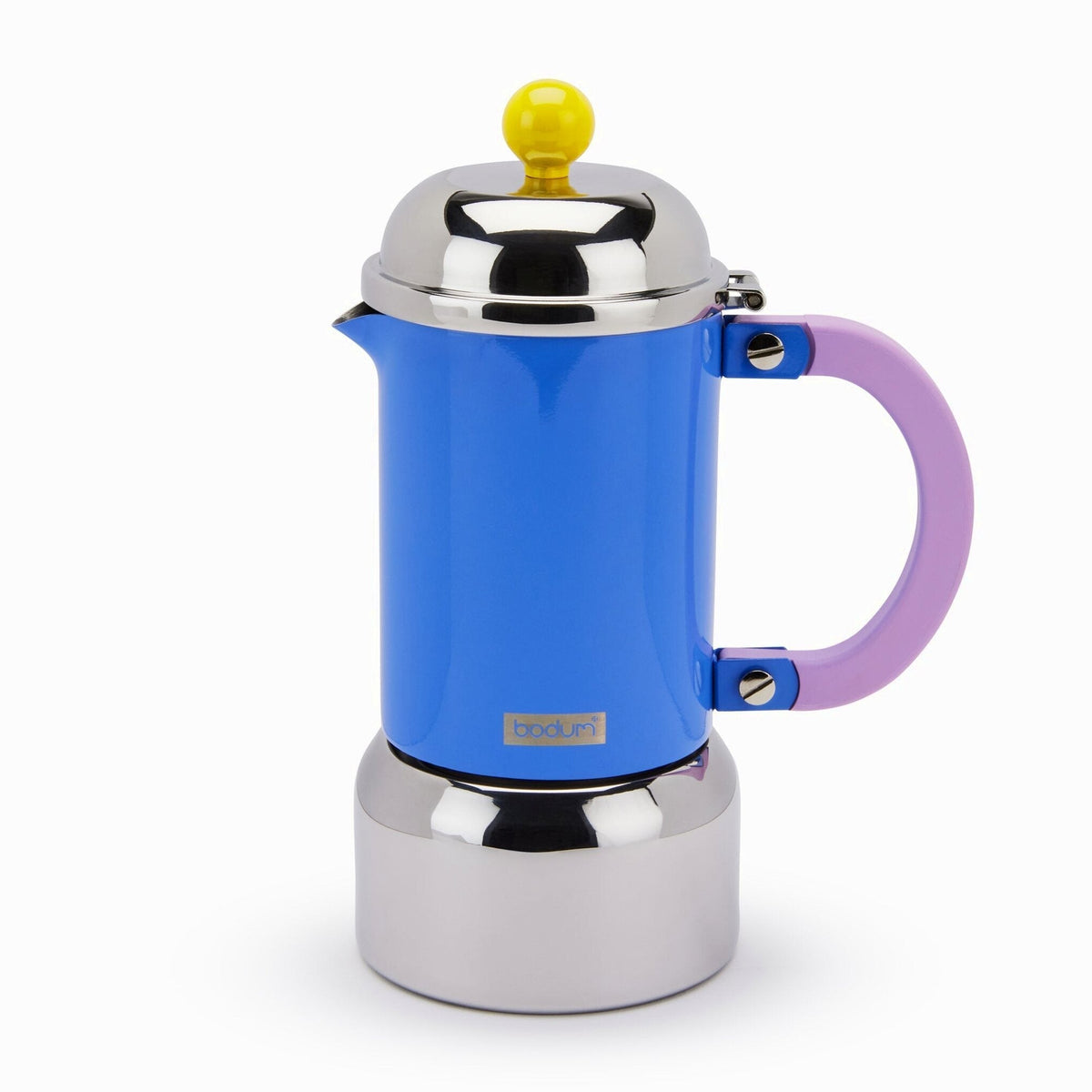 Bodum Chambord Stainless Steel Espresso Maker - Pale Blue
