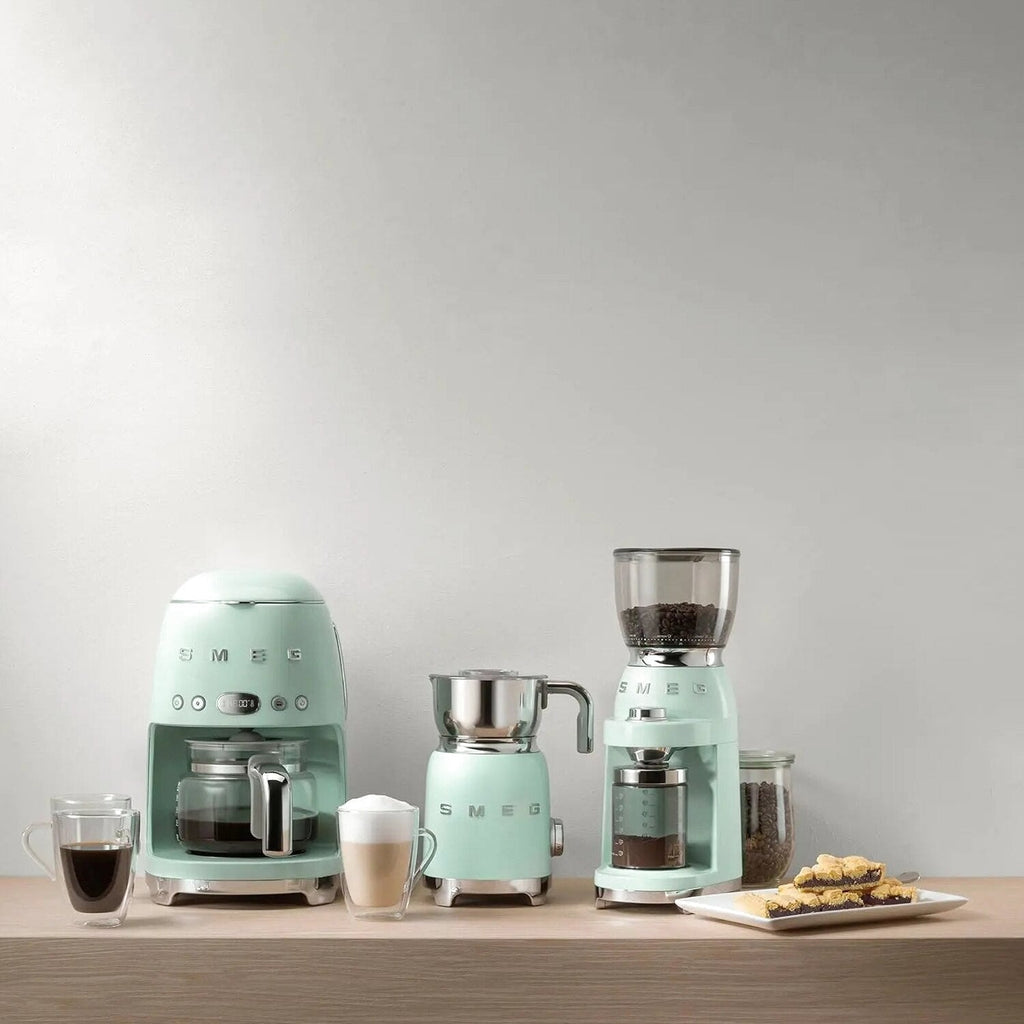 Smeg 50's Retro Style Drip Filter Coffee Machine, 10 Cups, Pastel Green