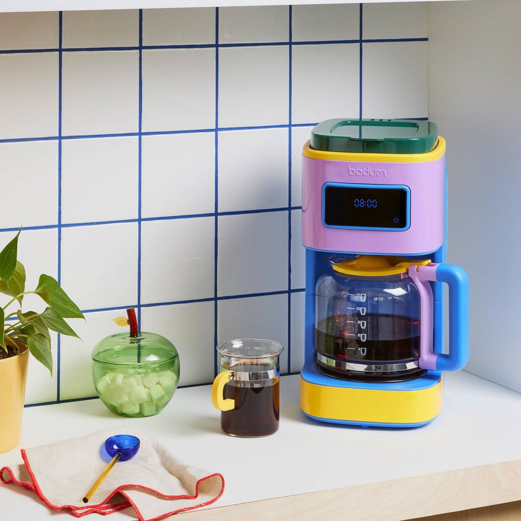 Bodum Programmable 12-Cup Coffee Maker - Blue/Multi