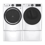 GE Smart Electric Dryer, 7.8 cu. ft. Capacity With Sanitize Cycle - Long Vent