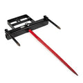 Titan Attachments 43in Hay Bale Spear Attachment With Stabilizer Spears - Conus 2