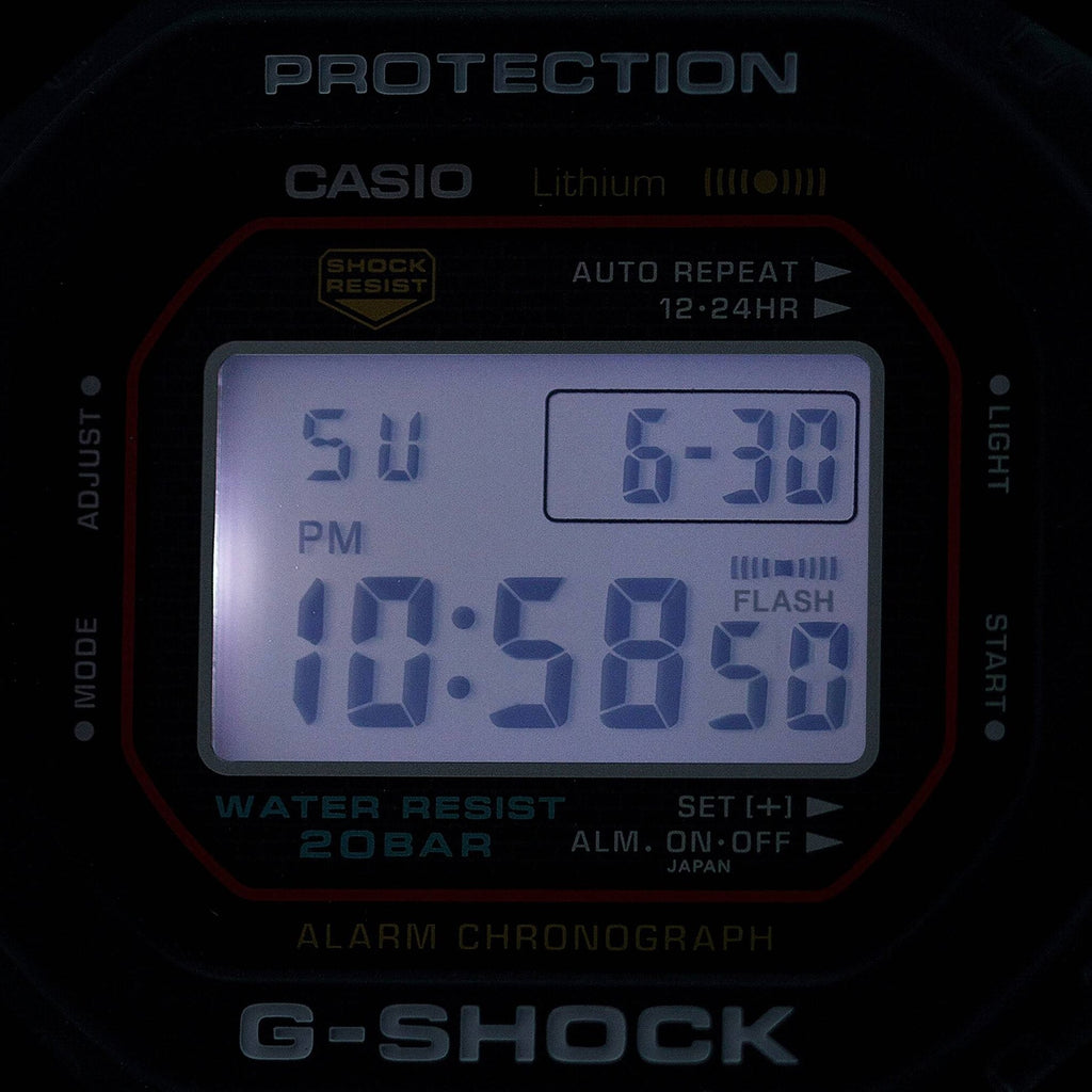 Casio G Shock Revival Digital Watch, 42.3mm, 13.1mm, 184 mm Strap, Stainless Steel
