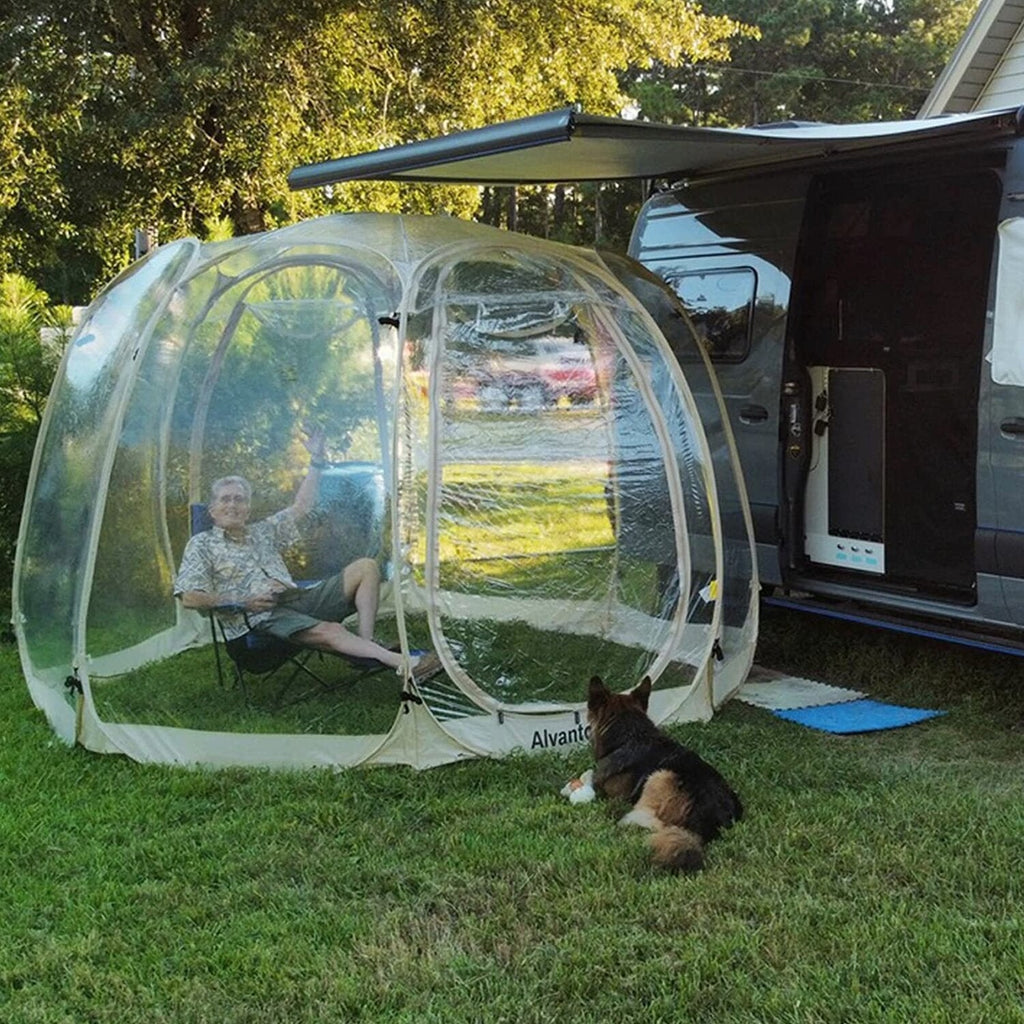Alvantor Bubble Tent Pop Up Gazebo 8-10 Person 3.6x3.6x2.4H m