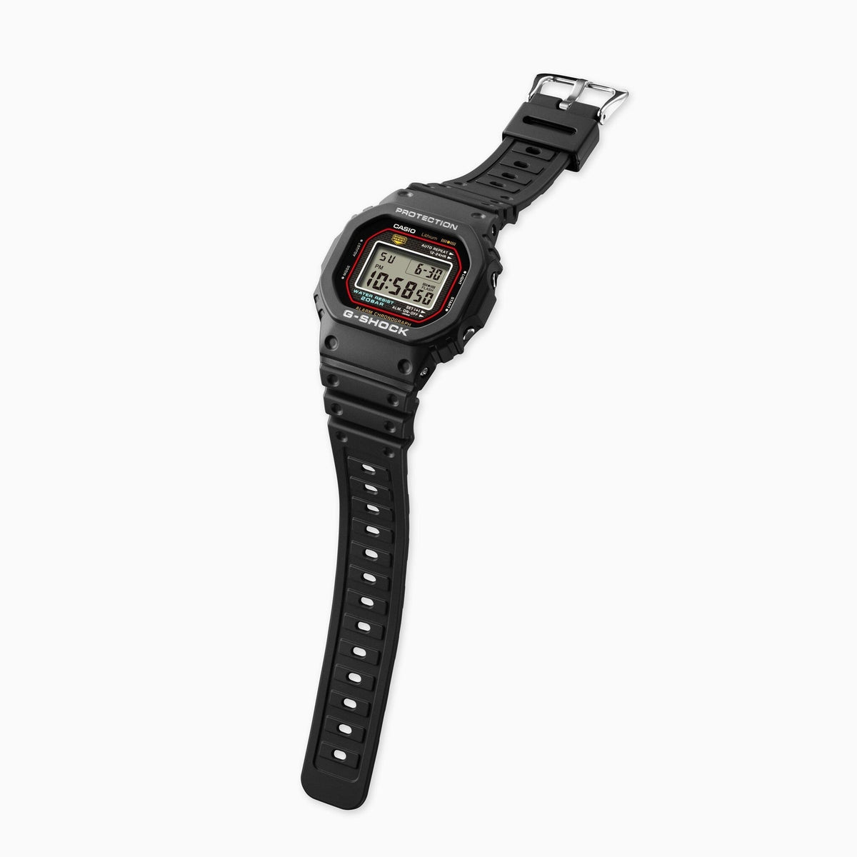 Casio G Shock Revival Digital Watch, 42.3mm, 13.1mm, 184 mm Strap, Stainless Steel