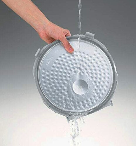 Zojirushi Made In Japan Neuro Fuzzy Rice Cooker And Warmer, 5.5-Cup, Premium White - NS-ZCC10