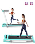FYC 2-in-1 Under Desk Treadmill, 2.5HP, 41.3 x 15.6 inch, 265 Lbs Capacity, Green