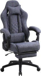 Blue Whale PU Leather Big And Tall Ergonomic Office Gaming Chair, 350 Pounds - B0BTCQ3VVW