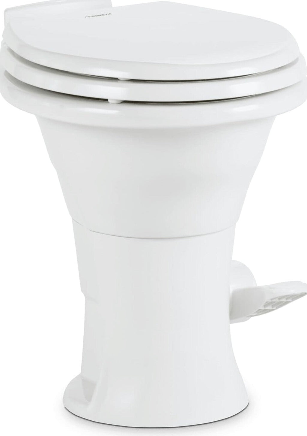 Dometic 310 RV Toilet, Oblong, PowerFlush, White