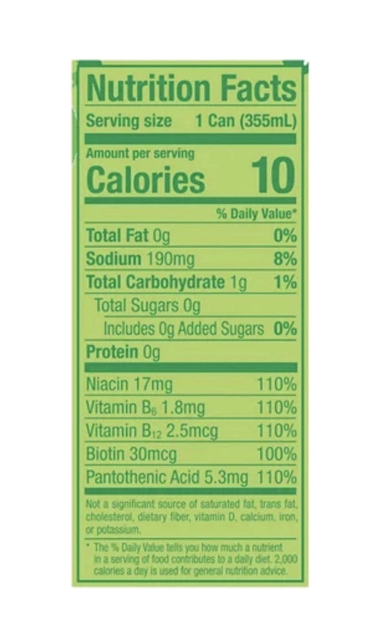 Lime Slush Energy Drink, 12 Pack Of 12fl Oz Cans, Sugar Free, Low Calories, 200mg Caffeine