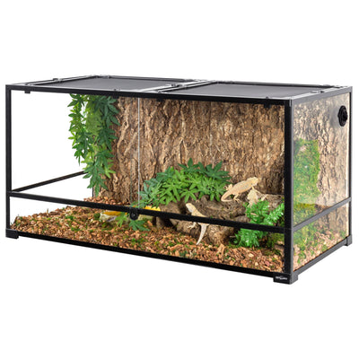120 Gallon Extra Large Reptile Terrarium - 48 in x 24 in x 24 in