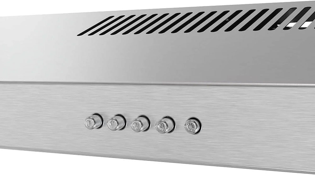 Streamline 36 in Longhena Convertible Undermount Range Hood - Brushed Stainless Steel