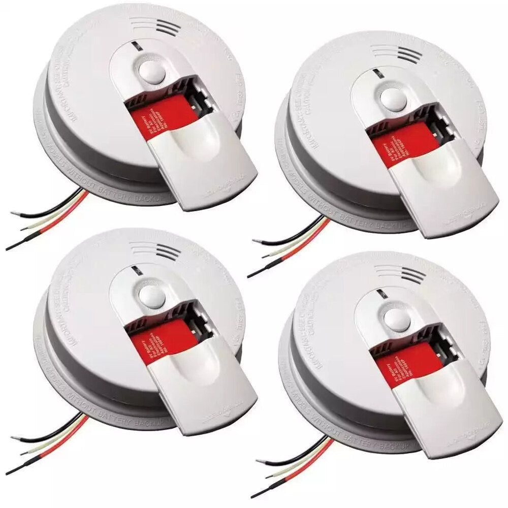 Firex Hardwired Ionization Smoke Detector 4-Pack - i4618