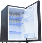 Smad Portable Absorption Mini Fridge 1.7 Cu Ft With Lock, Reversible Door, AC 110V And DC12V