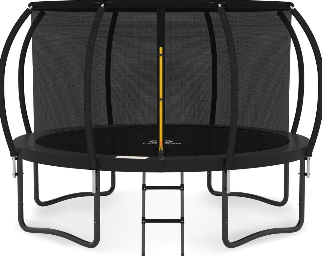 JUMPZYLLA 8FT Outdoor Trampoline With Enclosure for Kids - 14FT
