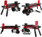 PowerSmart Electric Hydraulic Log Splitter 7-Ton, 15 Amp - DB6407
