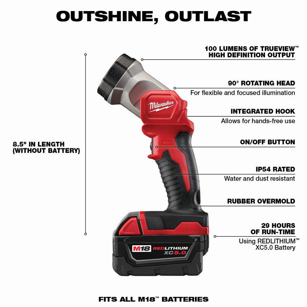 Milwaukee M18 FUEL 18-Volt Lithium-Ion Brushless Cordless 7-Tool Combo Kit 5.0 Ah - 2998-27