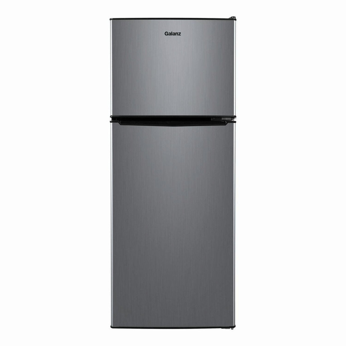 Galanz 4.6 Cu Ft Two Door Mini Refrigerator With Freezer, Stainless Steel - GL46TS5E