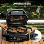 Ninja Woodfire Pro Outdoor Grill, 7-in-1, Grey XL With Built-In Thermometer - OG751