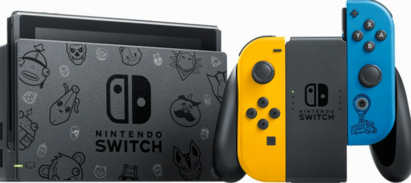 Nintendo Switch Console Fortnite Wildcat Bundle Edition With 2000 V-Bucks