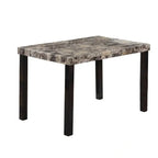 Best Master Furniture Rectangular Dining Table 48L x 30W x 30H - Classic Wood Grain