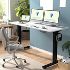 FLEXISPOT Electric Standing Desk With Whole-Piece Desktop - EN1