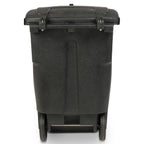 Toter Wheeled Trash Can, 96 Gallon, Black