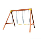 Sportspower Brooklyn Wooden Swing Set With 3 Swings