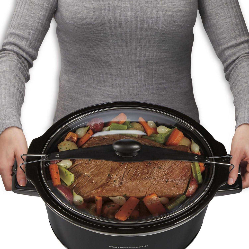 Hamilton Beach Stay Or Go Extra-Large Slow Cooker, 10 Quart