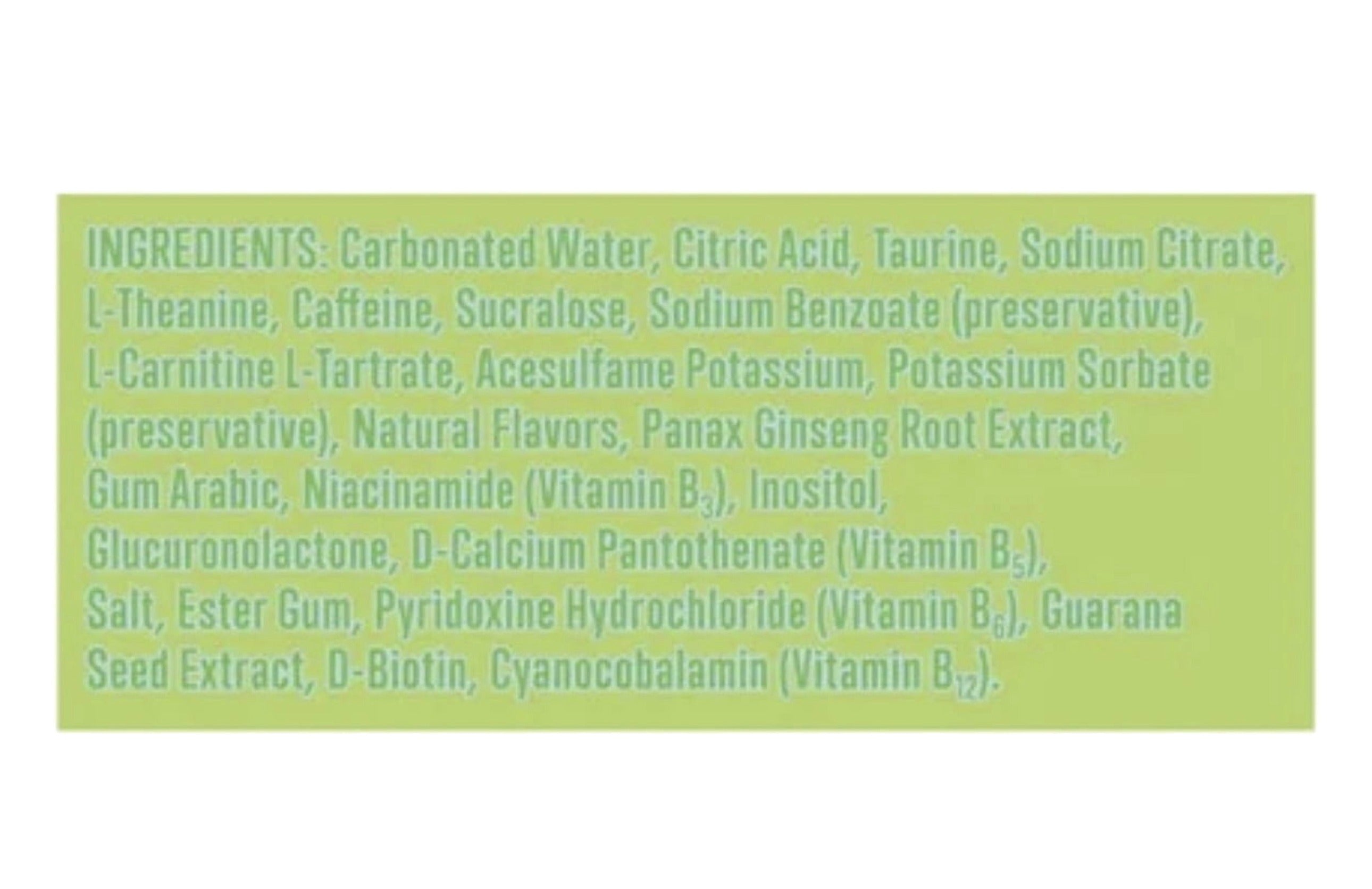 Lime Slush Energy Drink, 12 Pack Of 12fl Oz Cans, Sugar Free, Low Calories, 200mg Caffeine