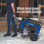 Westinghouse Tri-Fuel Portable Generator, 13500 Peak Watt, Remote Electric Start