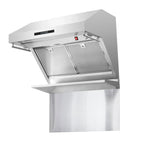 Savona 30in Wall Mount Range Hood With Hybrid Filters And Back Splash