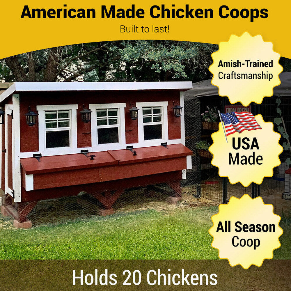 OverEZ XL Chicken Coop - Up To 20 Chickens