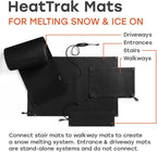 HeatTrak Heated Outdoor Snow Melting Mat - 20 x 60 in