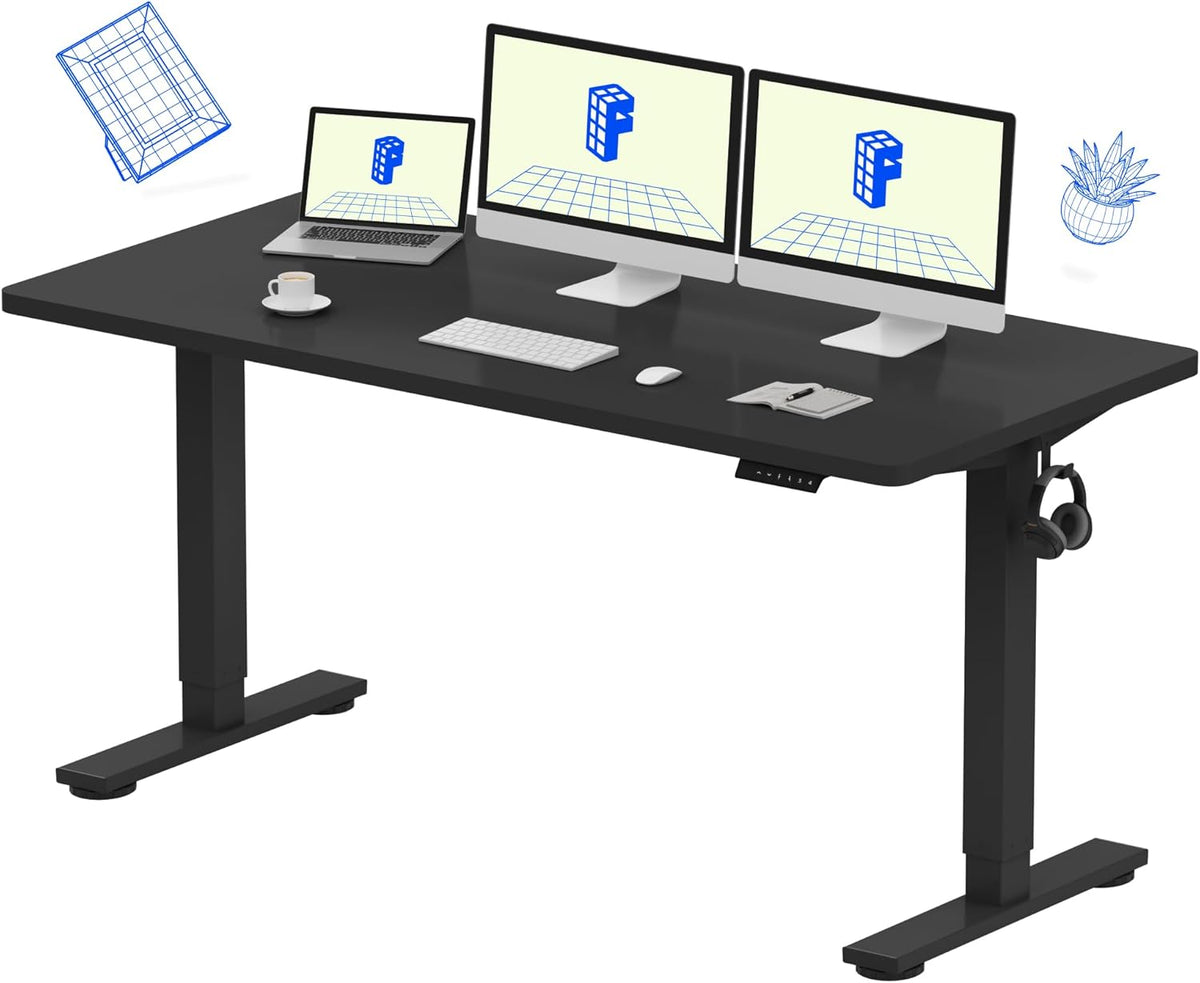 FLEXISPOT Electric Standing Desk With Whole-Piece Desktop - EN1