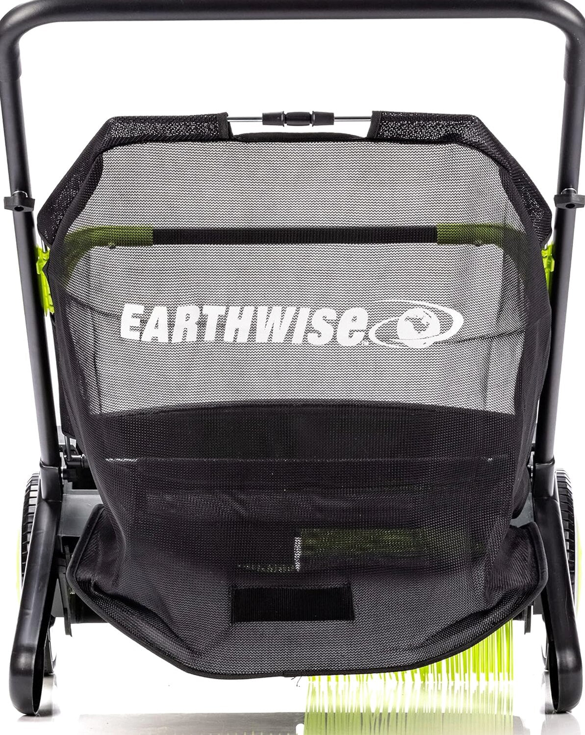 21-Inch Leaf And Grass Push Lawn Sweeper, Black