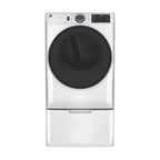 GE Smart Electric Dryer, 7.8 cu. ft. Capacity With Sanitize Cycle - Long Vent