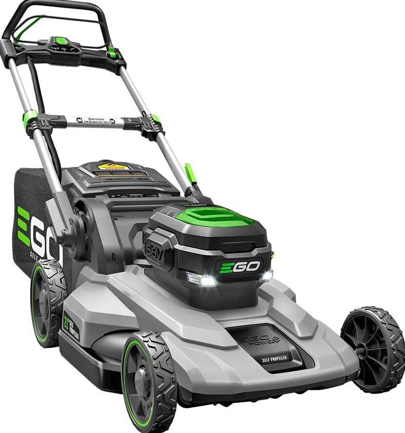 EGO Power+ 21-Inch 56-Volt Lithium-Ion Self-Propelled Cordless Lawn Mower With 2 4.0Ah Batteries And Rapid Charger - LM2102SP-A