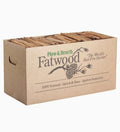 Plow & Hearth Fatwood Fire Starter Kindling Sticks, 35 lb Box