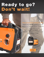 LIFAN Gasoline Inverter Generator 2300W - Portable Parallel Capable