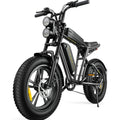AKEZ Retro Style 1000W Electric Bike, 28 Mph, 94 Mile Range, 20 x 4.0 inch Fat Tires, 7-Speed