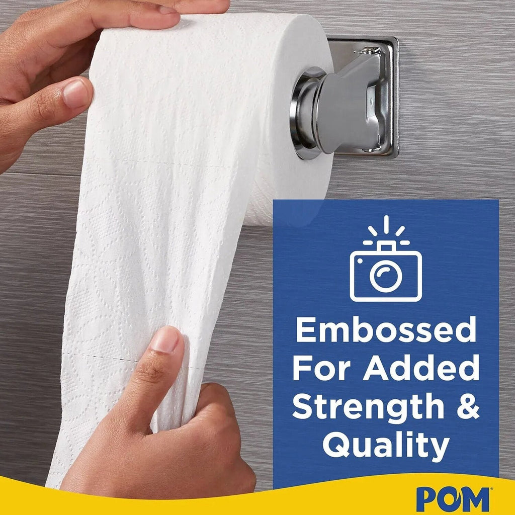 American Standart 2-Ply Bath Tissue, 45 Rolls