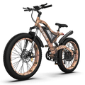 Aostirmotor Electric Mountain Bike, 1500W, 26 Inch Fat Tires, 48V 15Ah Battery, Aluminum Frame