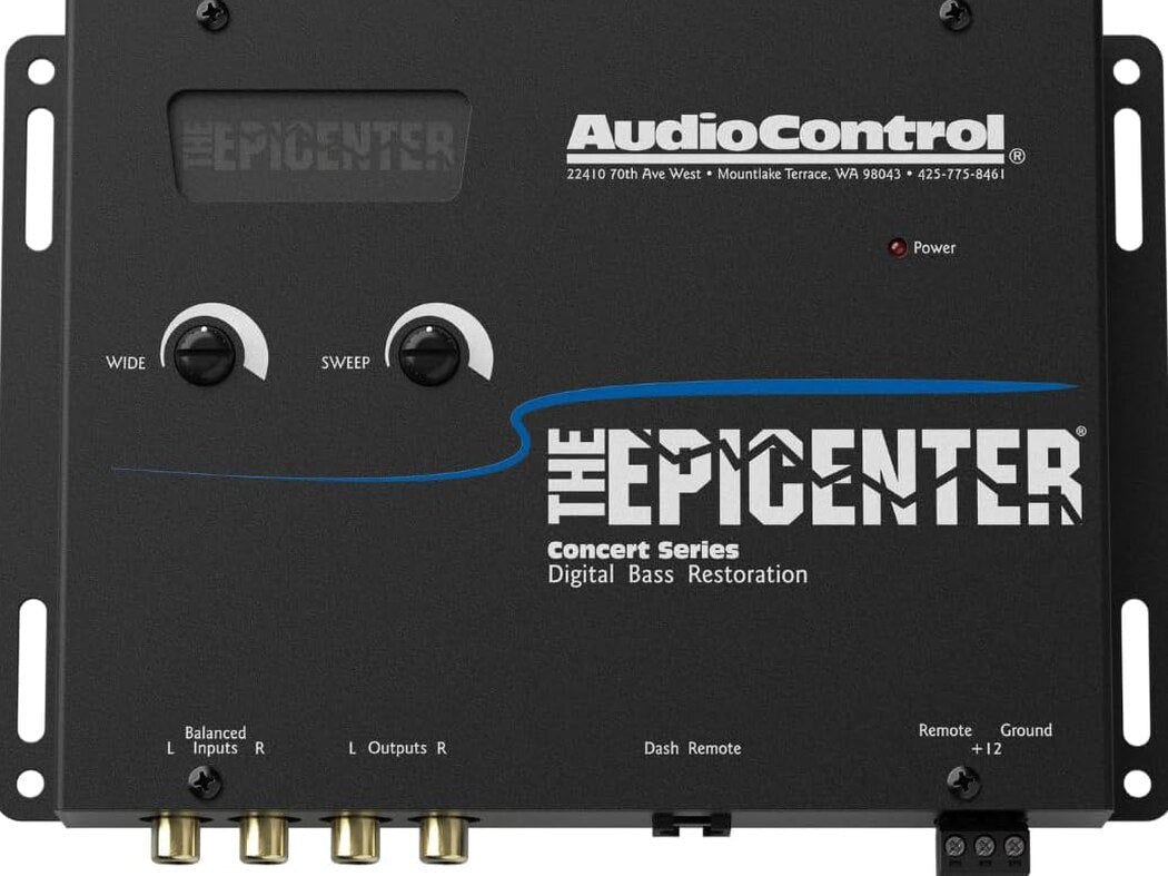 AudioControl Digital Bass Restoration Processor With Wired Remote - Epicenter