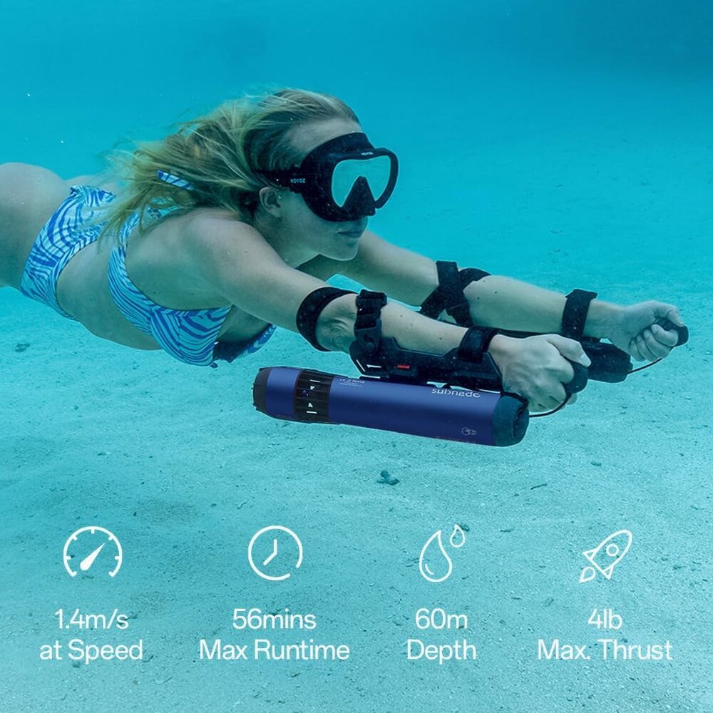 Waydoo Subnado Underwater Scooter Lite Blue - Subnado Lite