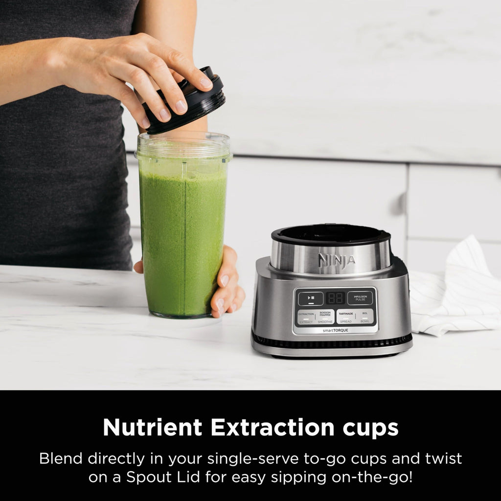 Ninja 24 Oz Single-Serve Blender, Silver - SS101
