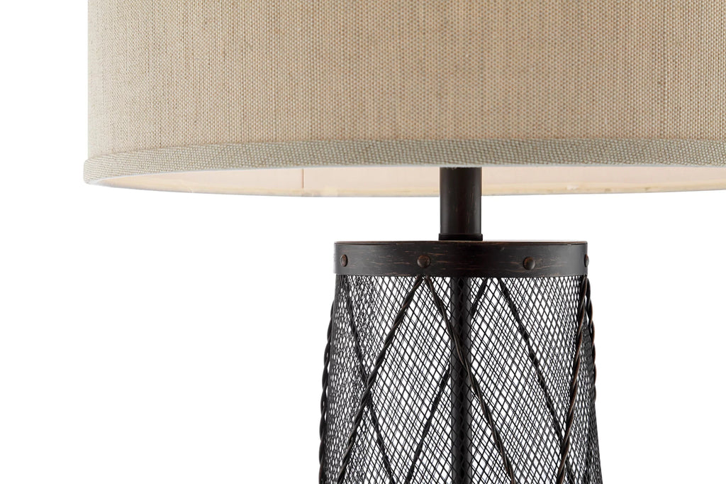 Lite Source Muller 1 Light 30-1/2 inch Tall Buffet Table Lamp - Ls-23086D/Brz